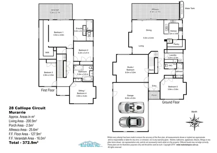 Floorplan of Homely house listing, 28 CALLIOPE CIRCUIT, Murarrie QLD 4172