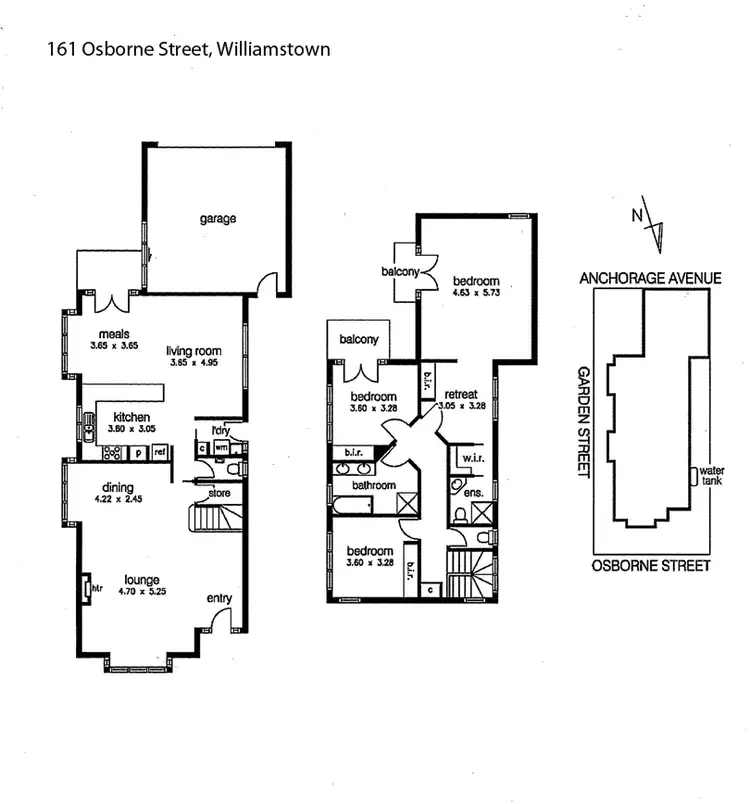 Floorplan of Homely house listing, 161 Osborne Street, Williamstown VIC 3016