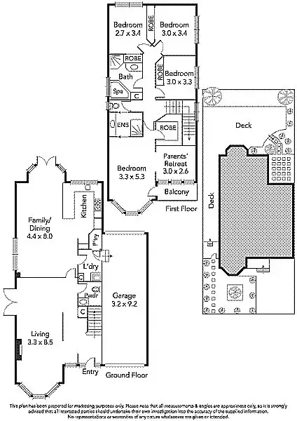 Floorplan of Homely house listing, 4 Lalor Way, Williamstown VIC 3016