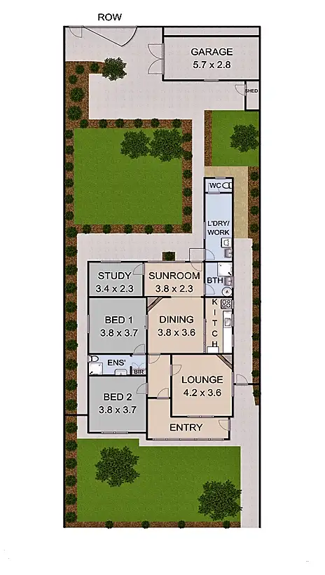 Floorplan of Homely house listing, 44 Chandler Street, Williamstown VIC 3016