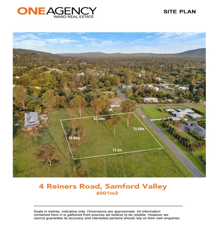 Floorplan of Homely land listing, 4 Reiners Road, Samford Valley QLD 4520