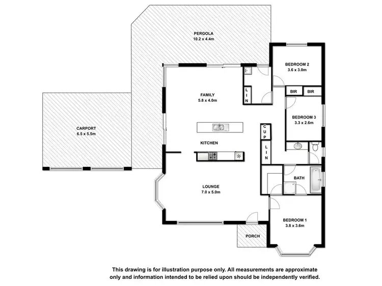 Floorplan of Homely house listing, 16 Third Street, Millicent SA 5280