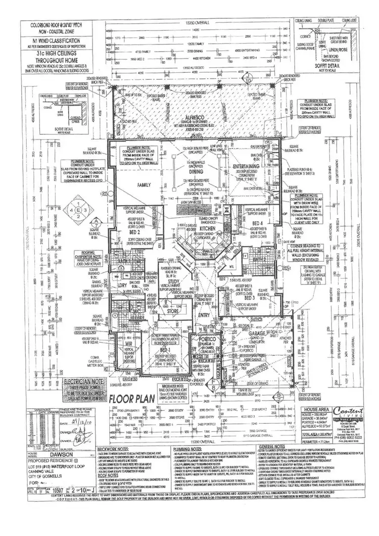 Floorplan of Homely house listing, 15 Waterfoot Loop, Canning Vale WA 6155