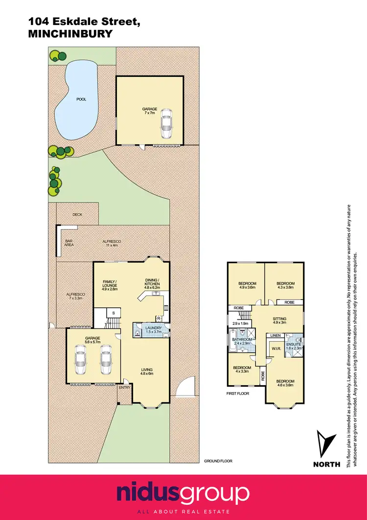 Floorplan of Homely house listing, 104 Eskdale Street, Minchinbury NSW 2770
