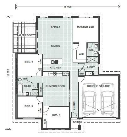 Floorplan of Homely house listing, Address available on request