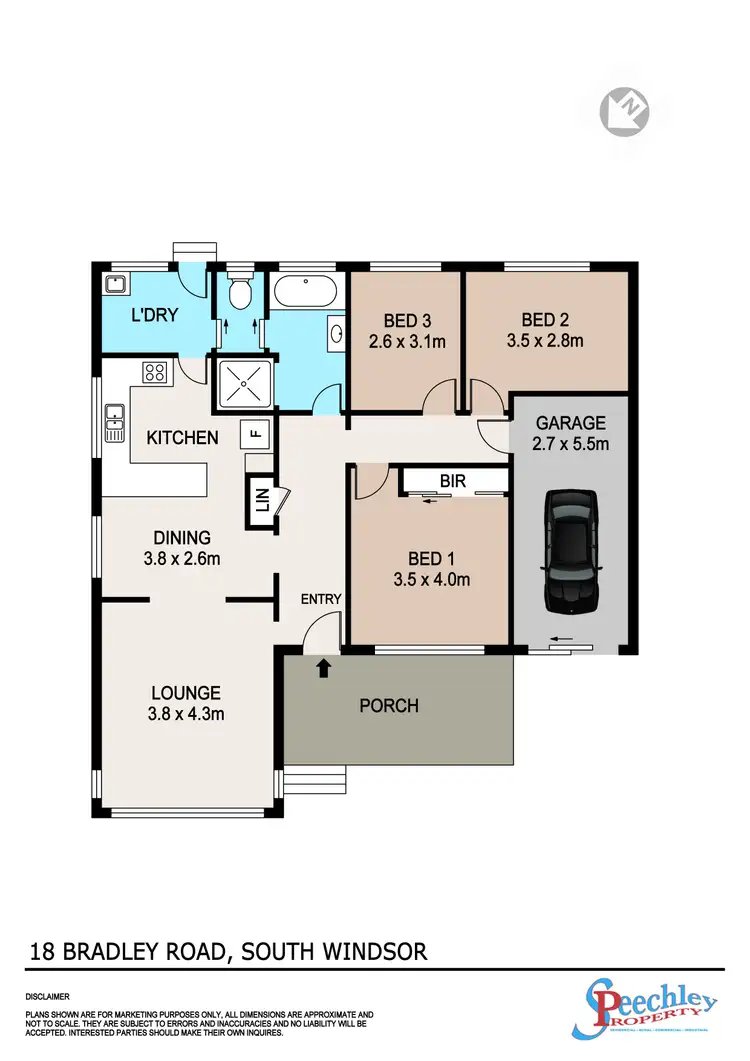 Floorplan of Homely house listing, 18 Bradley Road, South Windsor NSW 2756