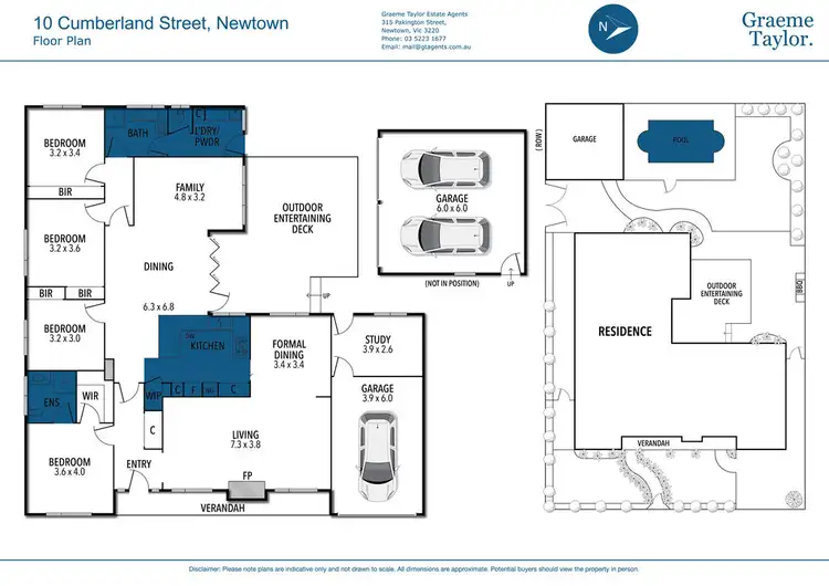 Floorplan of Homely house listing, 10 Cumberland Street, Newtown VIC 3220