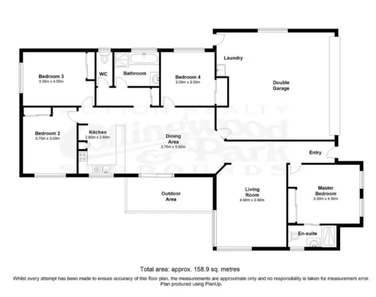 Floorplan of Homely house listing, 299 Eagle Street, Collingwood Park QLD 4301