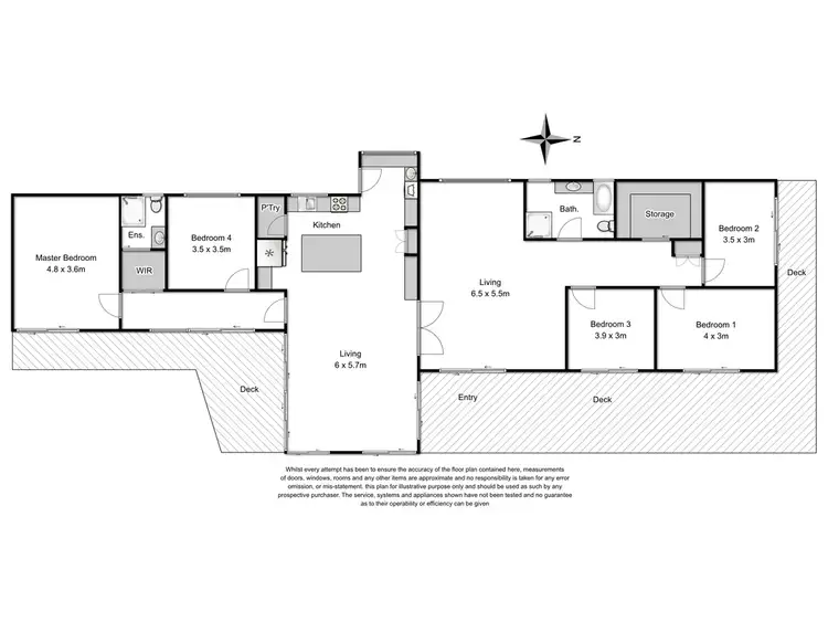Floorplan of Homely house listing, 25 Philip Street, Port Fairy VIC 3284