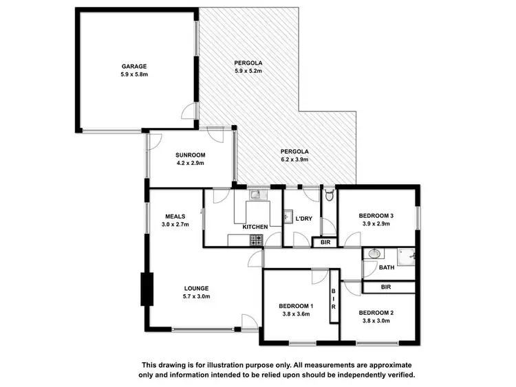 Floorplan of Homely house listing, 11 Stratford Street, Millicent SA 5280