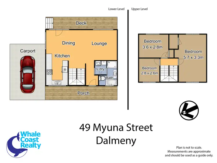 Floorplan of Homely house listing, 49 Myuna Street, Dalmeny NSW 2546