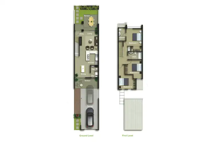 Floorplan of Homely townhouse listing, 21 Mayfair Lane, Hope Island QLD 4212