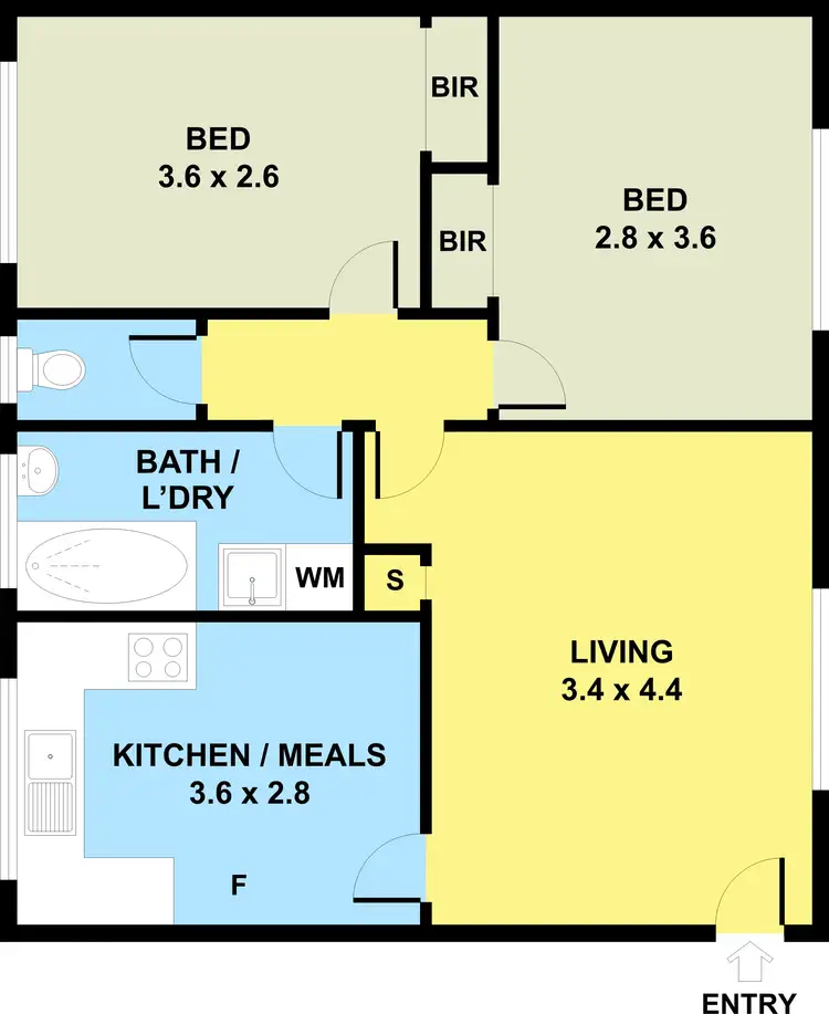 Floorplan of Homely unit listing, 3/13 Beaumont Parade, West Footscray VIC 3012