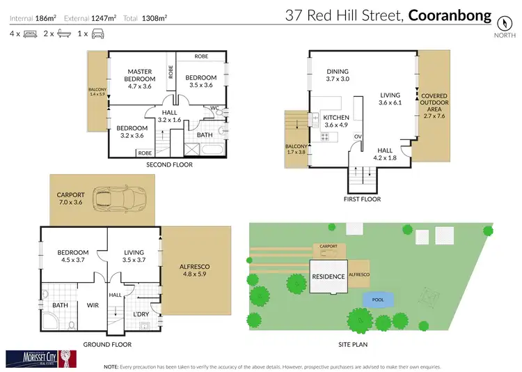 Floorplan of Homely house listing, 37 Red Hill Street, Cooranbong NSW 2265