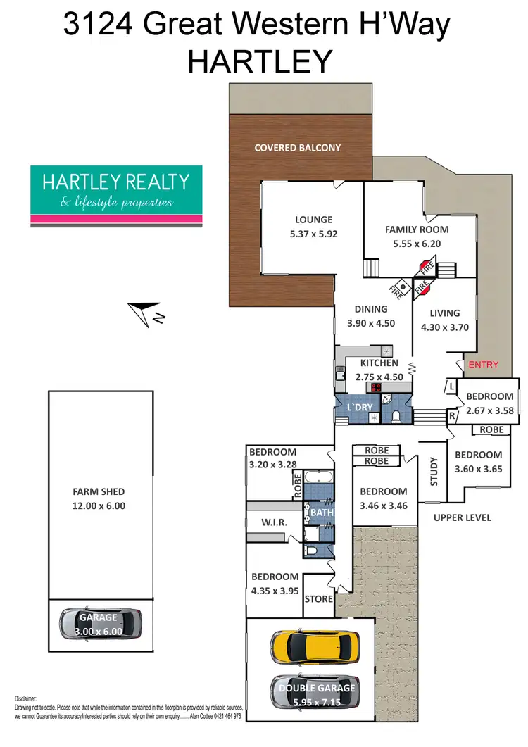 Floorplan of Homely rural property listing, 3124 Great Western Highway, Hartley NSW 2790