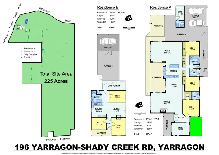 Floorplan of Homely rural property listing, 196 Yarragon – Shady Creek Road, Yarragon VIC 3823