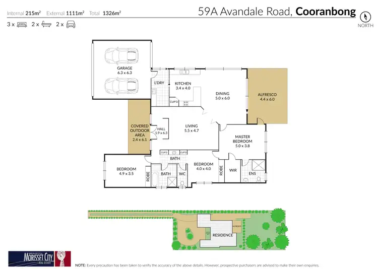 Floorplan of Homely house listing, 59A Avondale Road, Cooranbong NSW 2265
