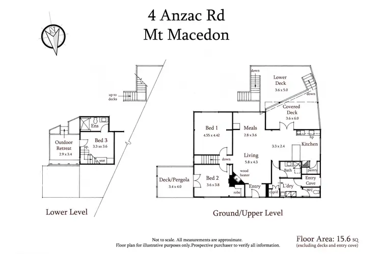 Floorplan of Homely house listing, 4 Anzac Road, Mount Macedon VIC 3441
