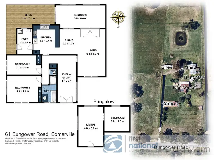 Floorplan of Homely rural property listing, 61 Bungower Road, Somerville VIC 3912