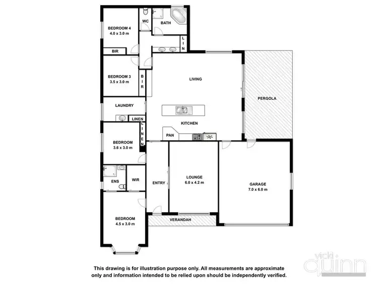 Floorplan of Homely house listing, 10 JASMINE AVENUE, Mount Gambier SA 5290