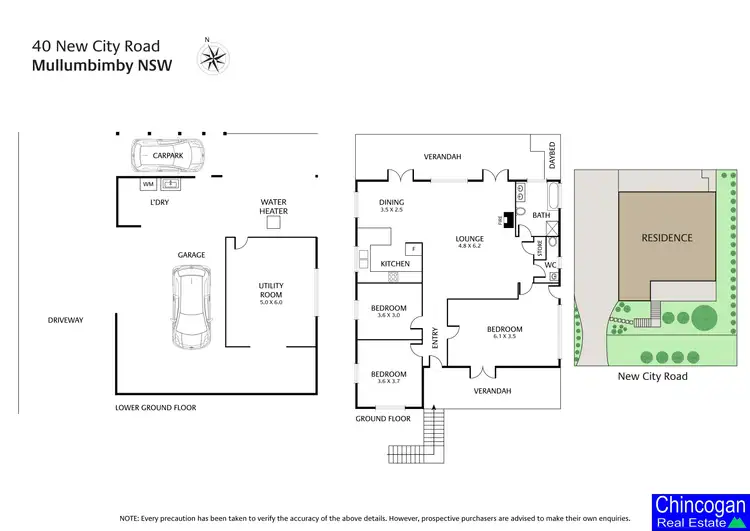 Floorplan of Homely house listing, 40 New City Road, Mullumbimby NSW 2482