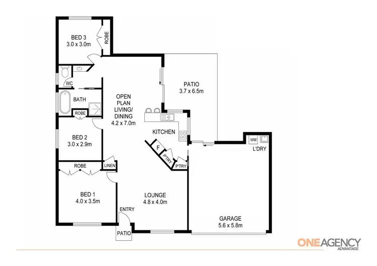 Floorplan of Homely house listing, 40 Tullawong Drive, Caboolture QLD 4510
