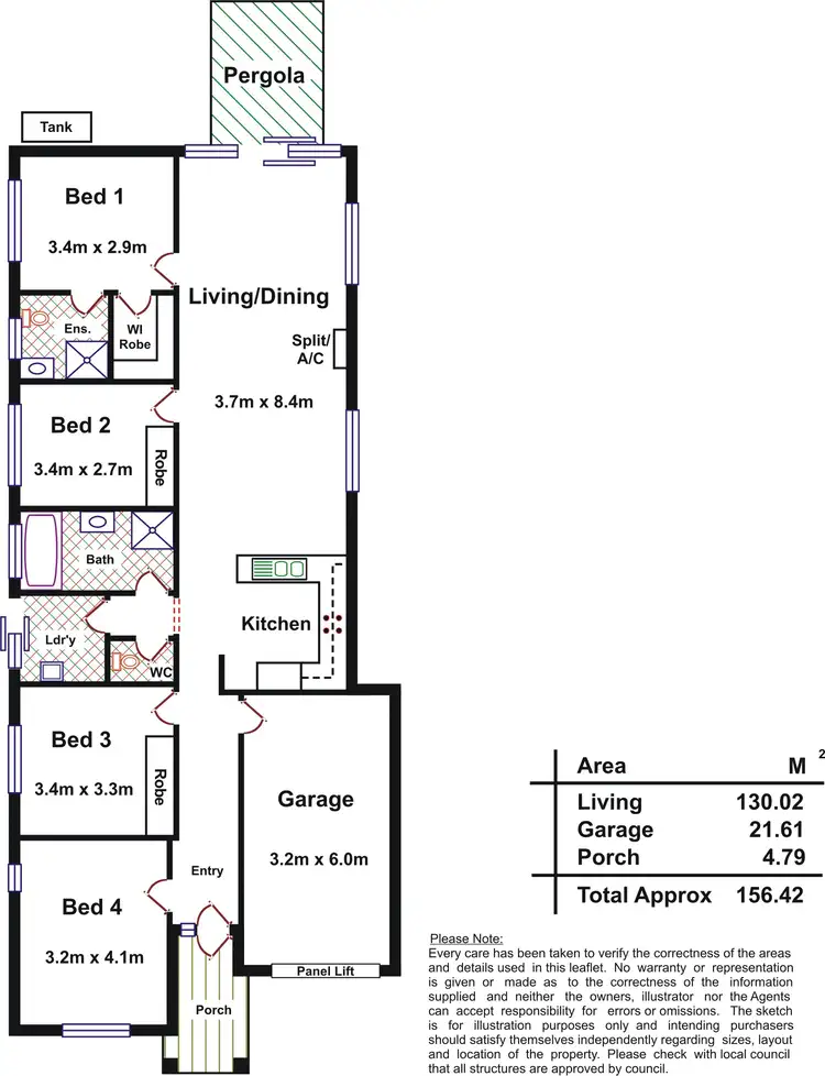 Floorplan of Homely house listing, 90 JARRAH DRIVE, Munno Para West SA 5115