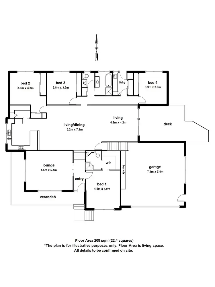 Floorplan of Homely house listing, 25 Emerald Lake Road, Emerald VIC 3782