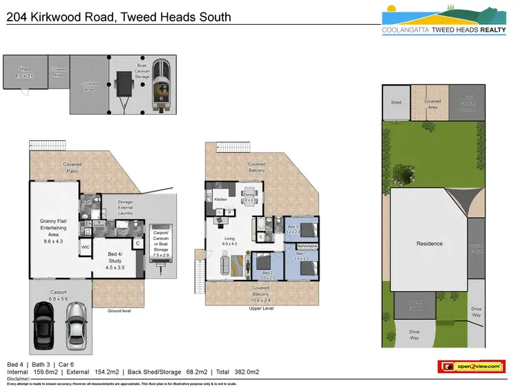 Floorplan of Homely house listing, 204 Kirkwood Road, Tweed Heads South NSW 2486
