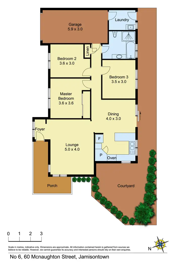 Floorplan of Homely villa listing, 6/60-64 McNaughton Street, Jamisontown NSW 2750