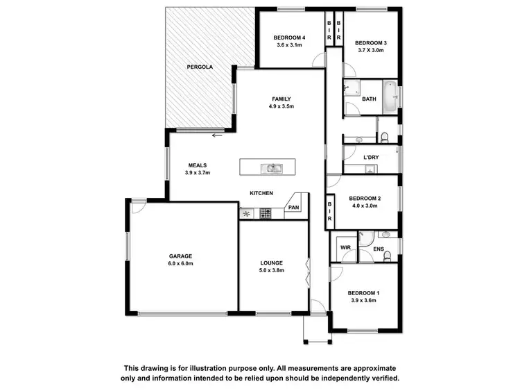 Floorplan of Homely house listing, 9 Greenridge Drive, Mount Gambier SA 5290