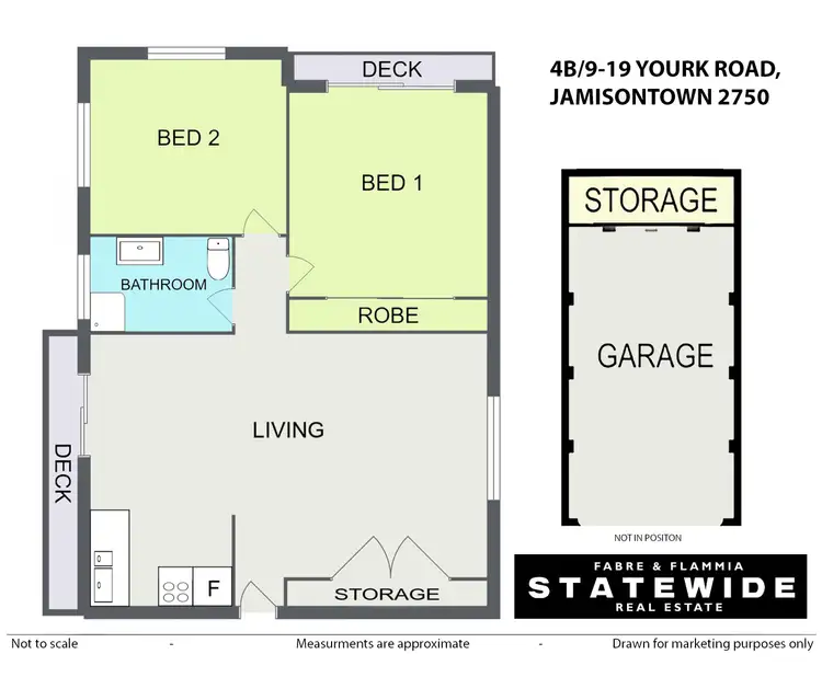Floorplan of Homely unit listing, 4B/9-19 York Road, Penrith NSW 2750
