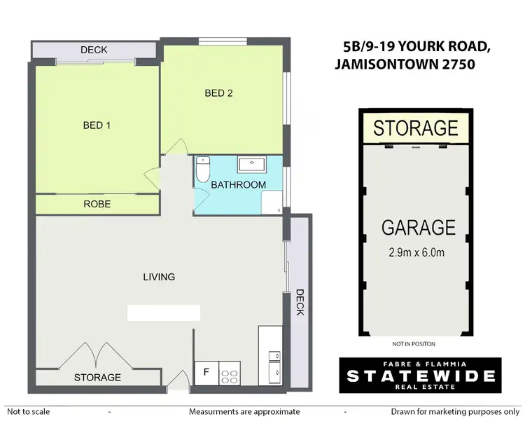 Floorplan of Homely unit listing, 5B/9-19 York Road, Penrith NSW 2750
