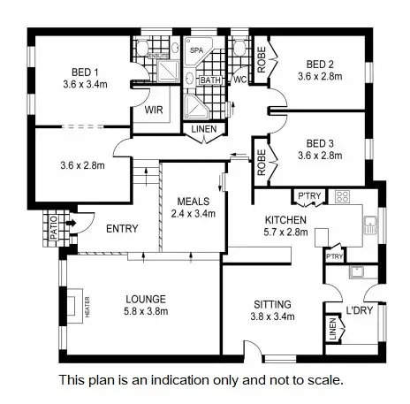 Floorplan of Homely house listing, 5624 Calder Highway, Big Hill VIC 3555