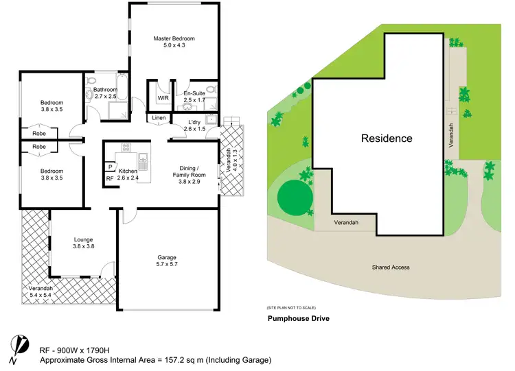 Floorplan of Homely villa listing, 2/17-19 Pumphouse Crescent, Rutherford NSW 2320