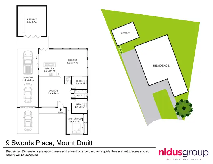 Floorplan of Homely house listing, 9 Swords Place, Mount Druitt NSW 2770