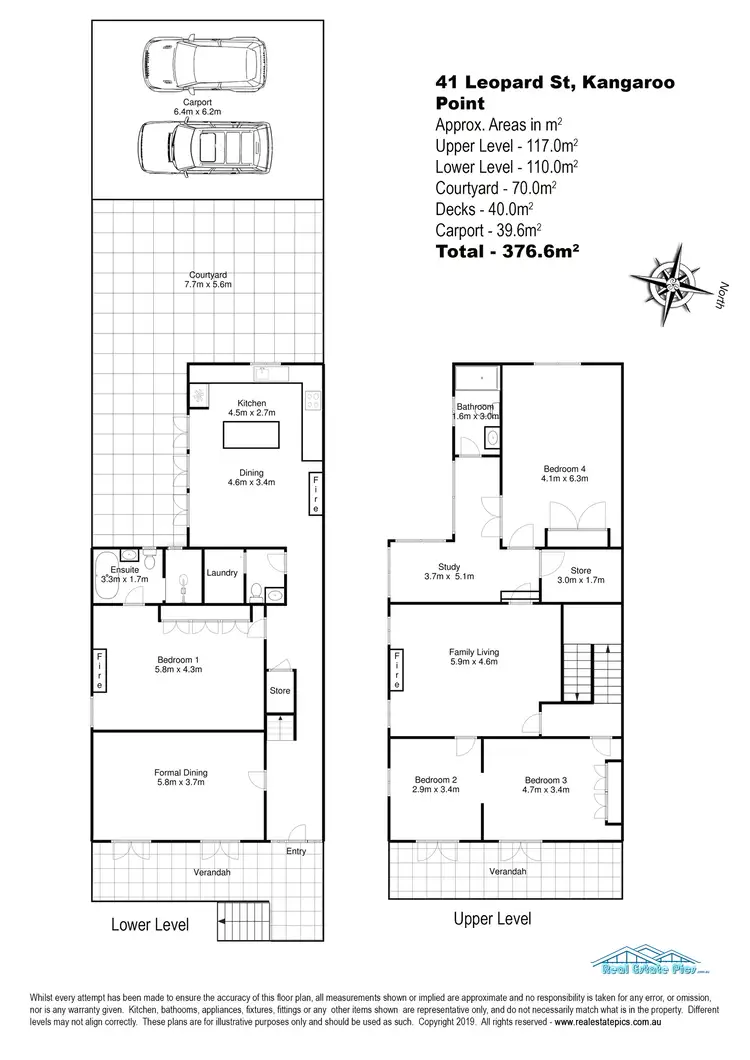 Floorplan of Homely terrace listing, 41 Leopard Street, Kangaroo Point QLD 4169