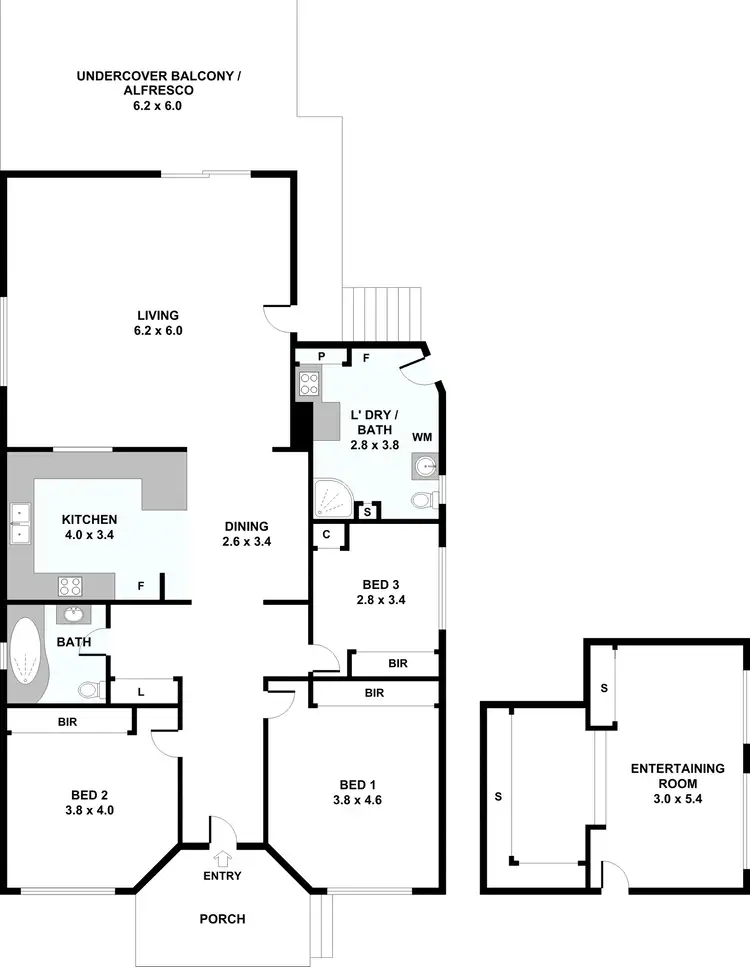 Floorplan of Homely house listing, 49 Herbert Street, Rockdale NSW 2216
