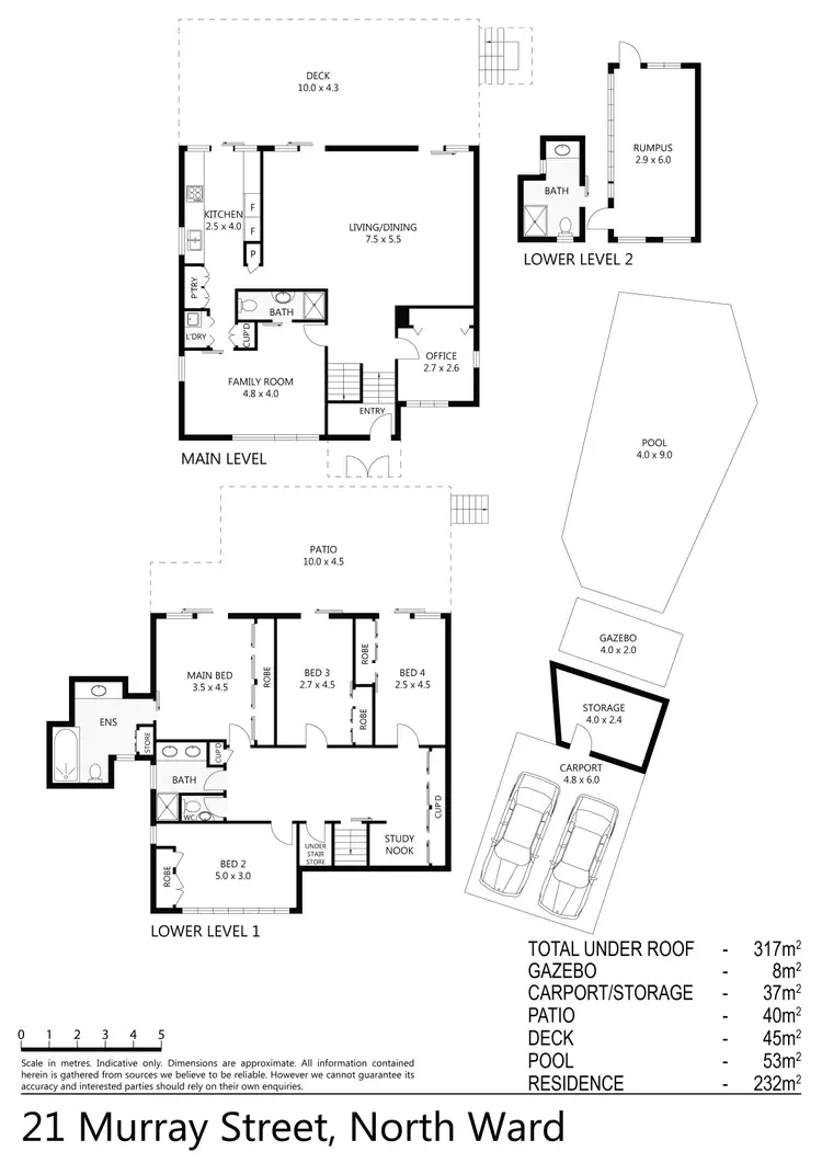 Floorplan of Homely house listing, 21 Murray Street, North Ward QLD 4810