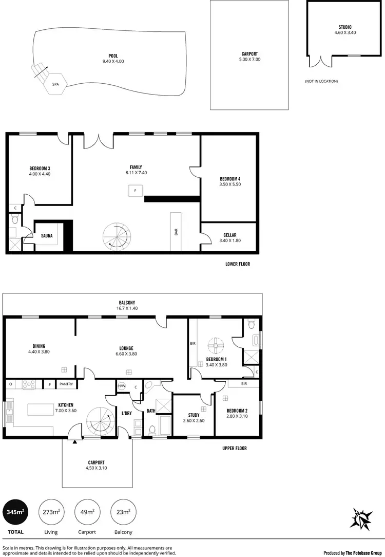 Floorplan of Homely house listing, 38 Beadnell Crescent, Bridgewater SA 5155
