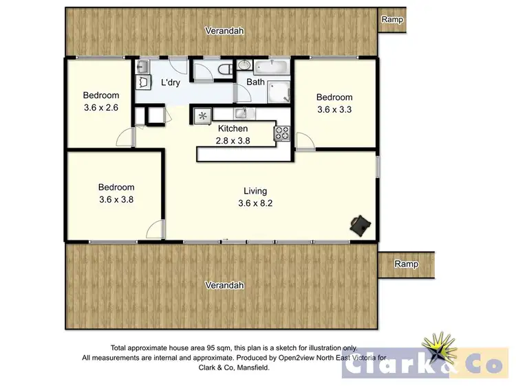 Floorplan of Homely house listing, 11 Goughs Crescent, Goughs Bay VIC 3723