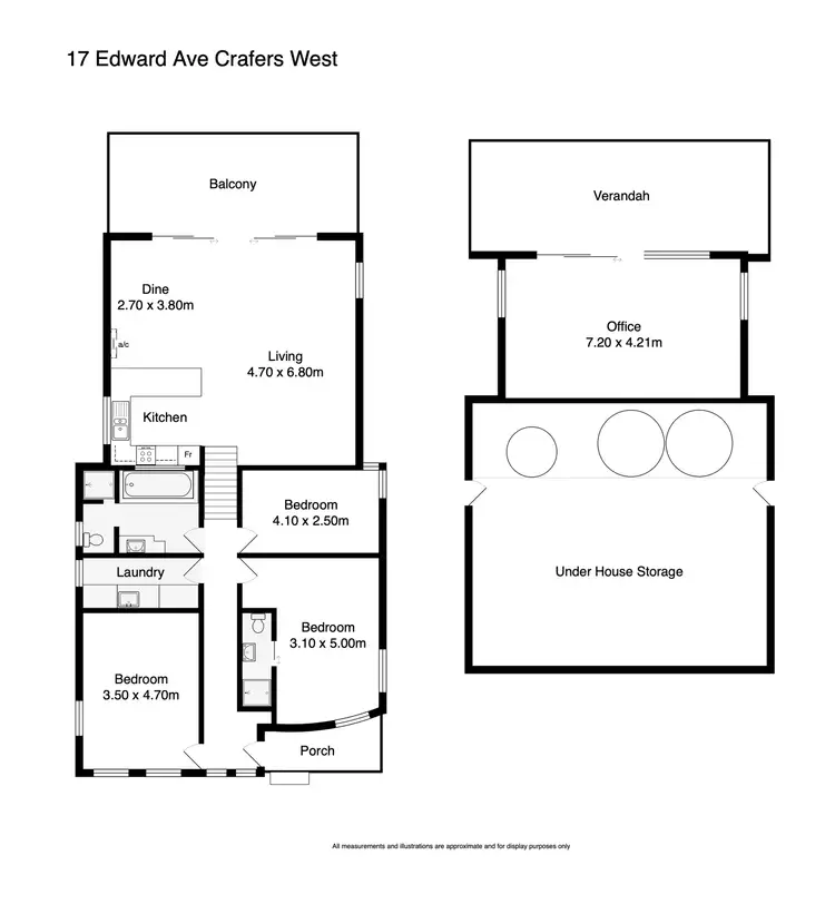Floorplan of Homely house listing, 17 Edward Ave, Crafers West SA 5152