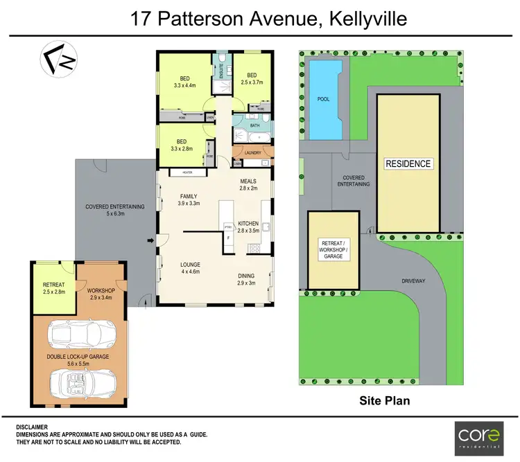 Floorplan of Homely house listing, 17 Patterson Avenue, Kellyville NSW 2155