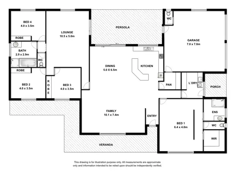 Floorplan of Homely rural property listing, 263 Rocky Camp Range Road, Rocky Camp SA 5280