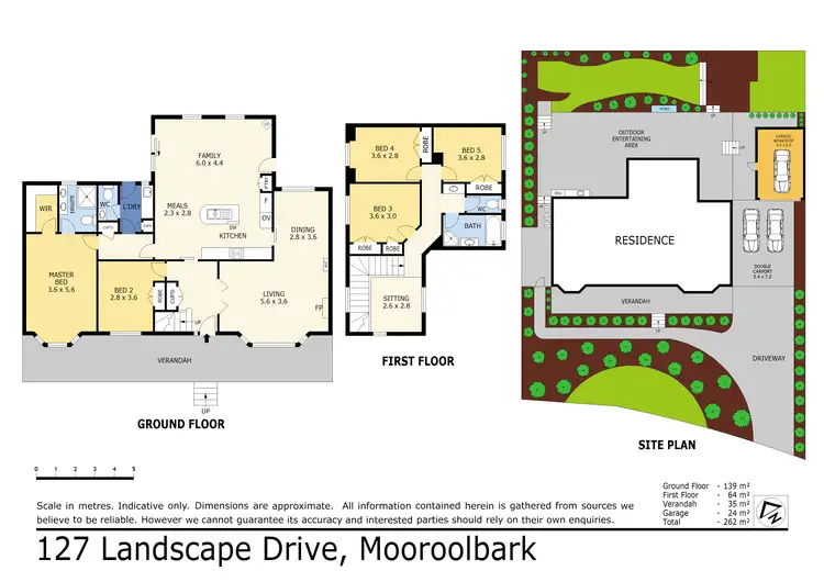 Floorplan of Homely house listing, 127 LANDSCAPE DRIVE, Mooroolbark VIC 3138