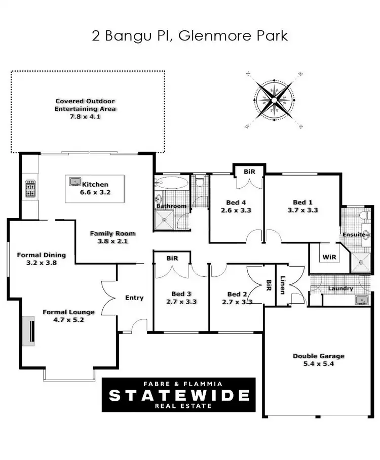 Floorplan of Homely house listing, 2 Bangu Place, Glenmore Park NSW 2745