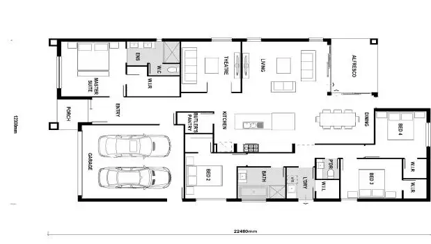 Floorplan of Homely house listing, 14 Myer Way, Oran Park NSW 2570
