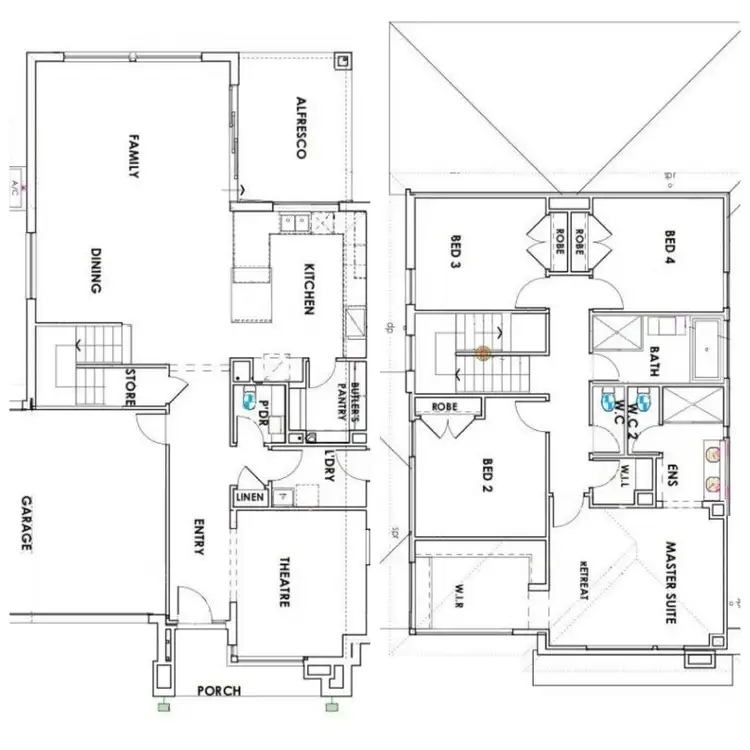Floorplan of Homely house listing, 10 Myer Way, Oran Park NSW 2570