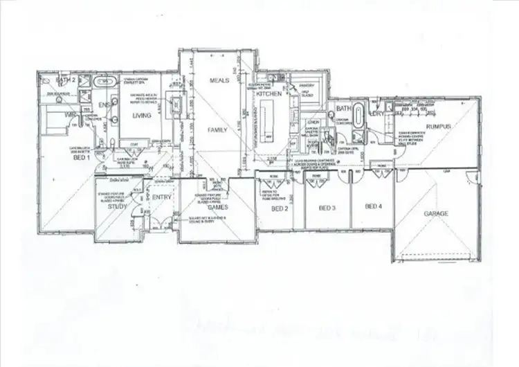 Floorplan of Homely rural property listing, 131 Burke and Wills Track, Lancefield VIC 3435