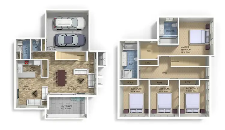Floorplan of Homely semi-detached listing, 15 Ashgrove close, Jordan Springs NSW 2747